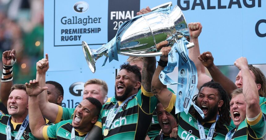 Saints edge 14-man Bath to clinch Premiership crown in Twickenham thriller