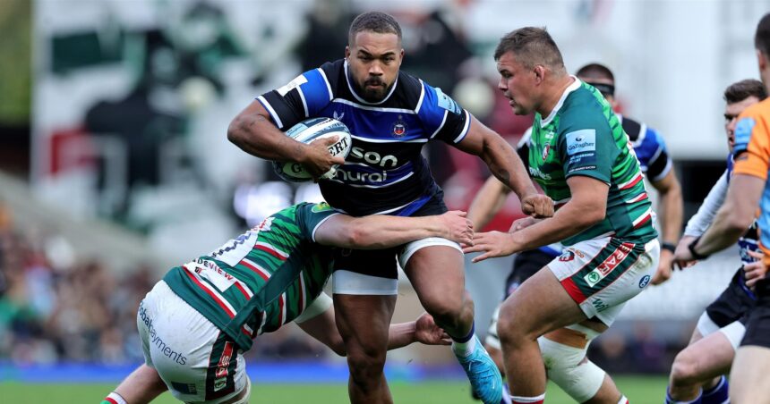 Bath edge Leicester to claim dramatic victory in Premiership