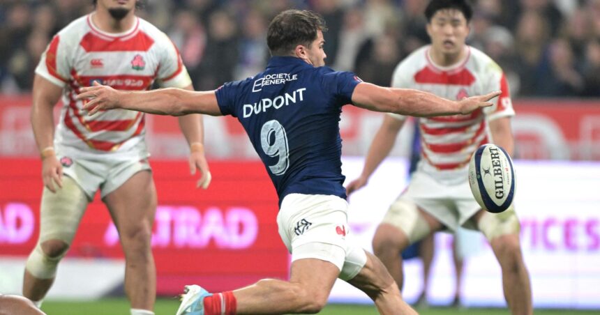 Dupont makes winning return as France thrash Japan