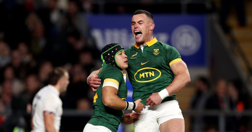 Kolbe shines as Springboks condemn England to third consecutive Autumn defeat