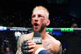 Dan Hooker rips Ilia Topuria for targeting lightweight move: ‘He’s just working off McGregor’s playbook’