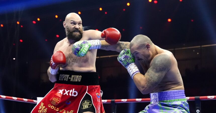 Eddie Hearn thought Oleksandr Usyk’s second win over Tyson Fury ‘was a draw’