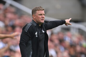 Newcastle United manager Eddie Howe