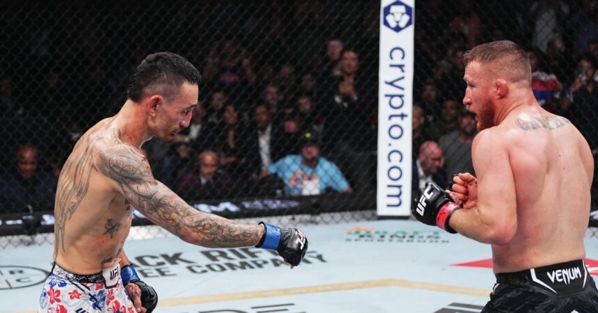 MMA Fighting’s 2024 Fight of the Year: Max Holloway vs. Justin Gaethje