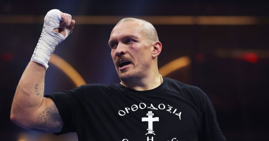 Oleksandr Usyk expected to take extended break into 2025 following back-to-back fights against Tyson Fury