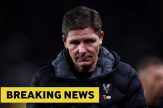 Oliver Glasner during Crystal Palace