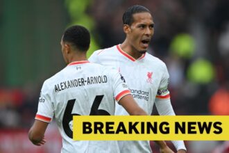 Trent Alexander-Arnold and Virgil van Dijk