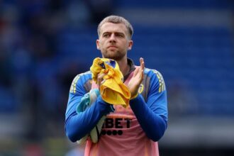 Patrick Bamford of Leeds United