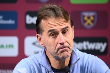 West Ham United manager Julen Lopetegui