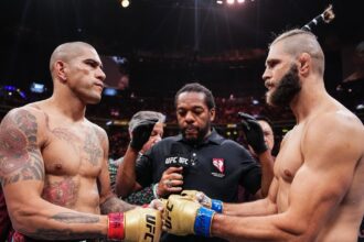 Alex Pereira reacts to Jiri Prochazka knocking out Jamahal Hill at UFC 311, says he’s open to trilogy