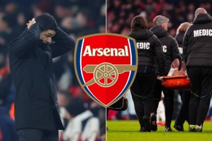 Mikel Arteta and Gabriel Jesus