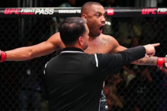 Cesar Almeida Sleeps Abdul Razak Alhassan with Horrifying Knockout Shot in First Round - UFC Vegas 101 Highlights