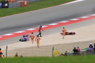 Fiery new footage proves Marc Marquez-Pecco Bagnaia tense row after a crash | MotoGP