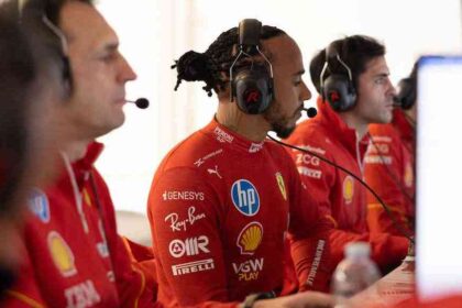 Hamilton soaks up ‘awe-inspiring’ Ferrari passion during first test
