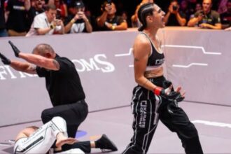 It Runs in the Family! Aline Pereira Scores Second-Straight KO - Karate Combat 52 Highlights