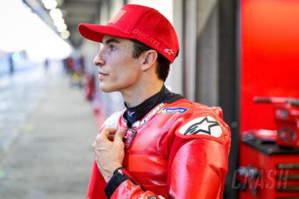 Marc Marquez and Pecco Bagnaia start Day 1 as teammates with handshake | MotoGP