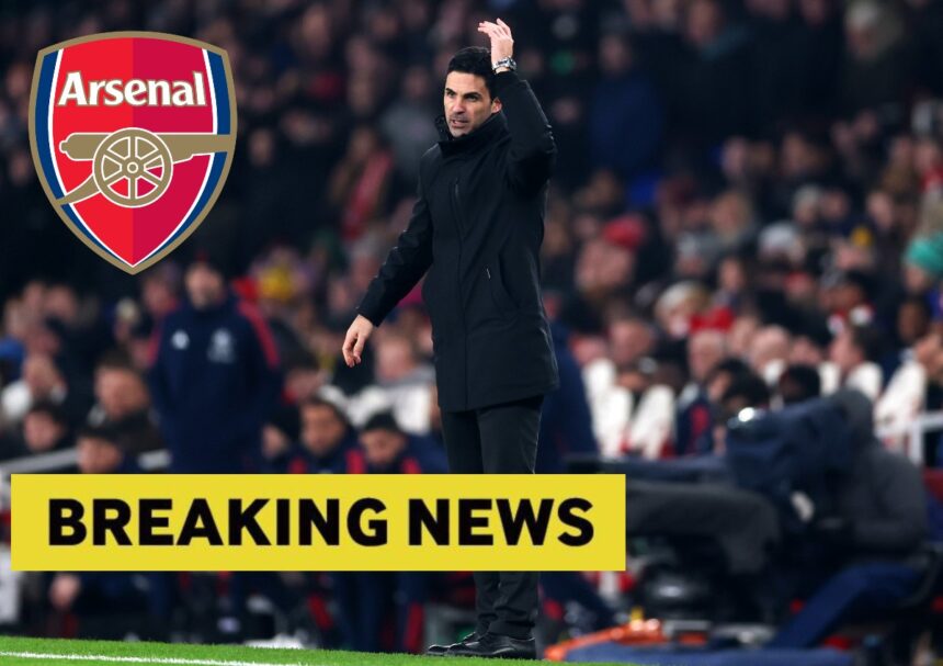 Mikel Arteta during Arsenal