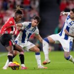 Nico Williams in action for Athletic Bilbao vs Leganes