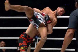 ONE Championship video: Dzhabir Dzhabrailov obliterates Khusan Urakov with stunning knockout slams