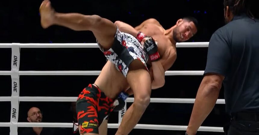 ONE Championship video: Dzhabir Dzhabrailov obliterates Khusan Urakov with stunning knockout slams
