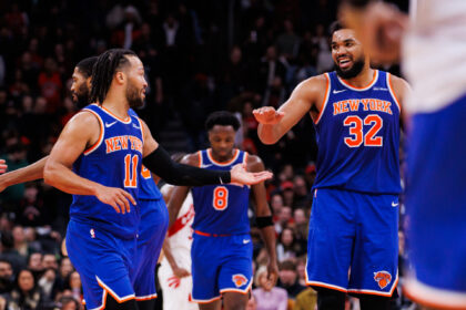 Paul George raves about New York Knicks star 'playing out his mind', he's hitting his prime