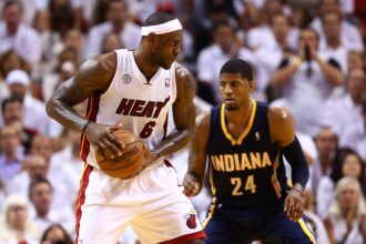 Paul George reveals how he felt when he first played against Miami Heat LeBron James, he's still in awe