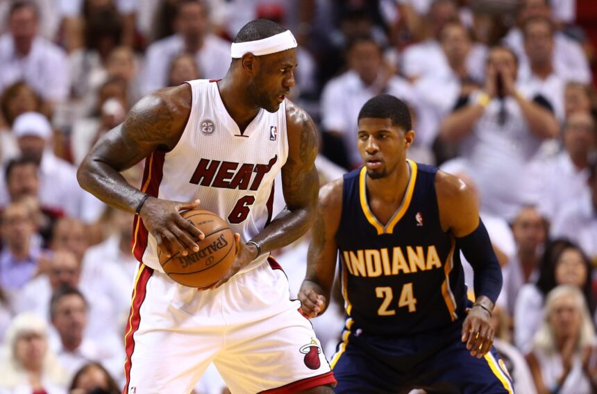 Paul George reveals how he felt when he first played against Miami Heat LeBron James, he's still in awe
