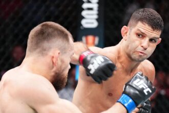 Thiago Moises aims to stop Trey Ogden at UFC Vegas 101 after missing holidays in camp