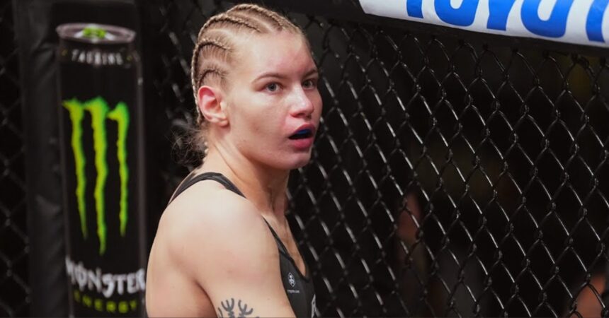 UFC Fighter Victoria Dudakova Reflects on Emotional Outburst Following TKO Loss: 'I Couldn't Cope'