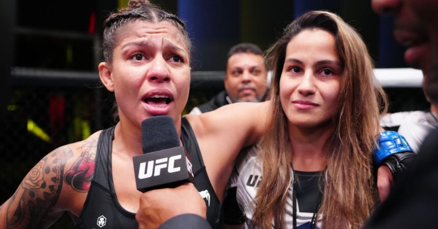 UFC flyweight Mayra Bueno Silva moved back to Brazil to plan wife’s pregnancy