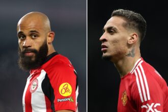 Antony and Bryan Mbuemo split image