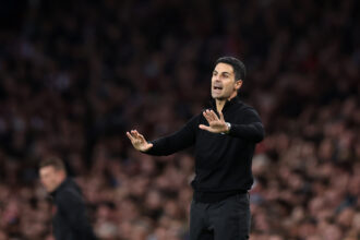 Arsenal manager Mikel Arteta