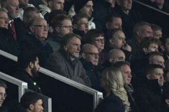 Sir Jim Ratcliffe looks on as Manchester United face Southampton