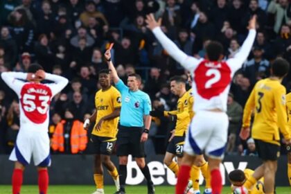 Arsenal boss Mikel Arteta hopeful of Myles Lewis-Skelly red card being overturned (Video)