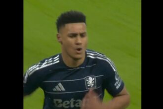 Excellent finish from Aston Villa striker Ollie Watkins denies Arsenal crucial victory in Premier League title race (Video)