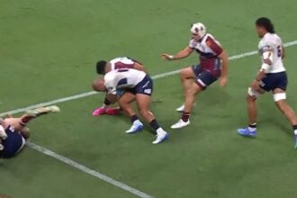 Confusion reigns in Super Rugby Pacific after Hunter Paisami suspension