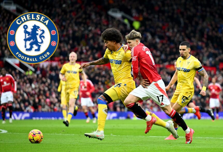 Alejandro Garnacho in action for Manchester United