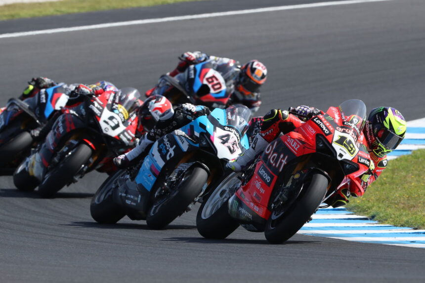 Alvaro Bautista, Scott Redding discuss “aggressive,” “tasty” Australian WorldSBK Race 1 battle