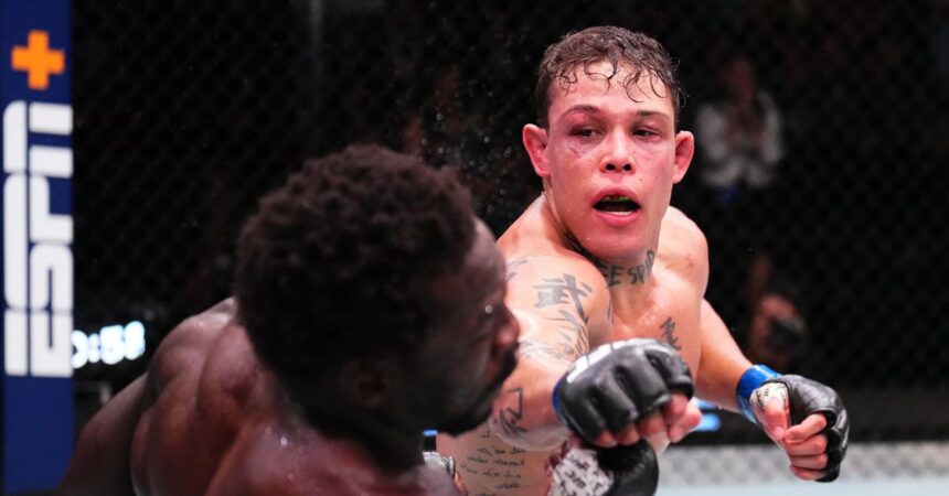Caio Borralho staying ready to replace Dricus Du Plessis or Sean Strickland despite no backup offer for UFC 312