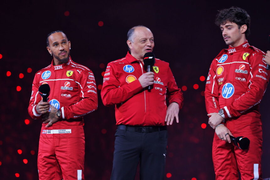 Charles Leclerc highlights key Lewis Hamilton similarity after early Ferrari tests