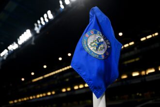 Chelsea FC corner flag