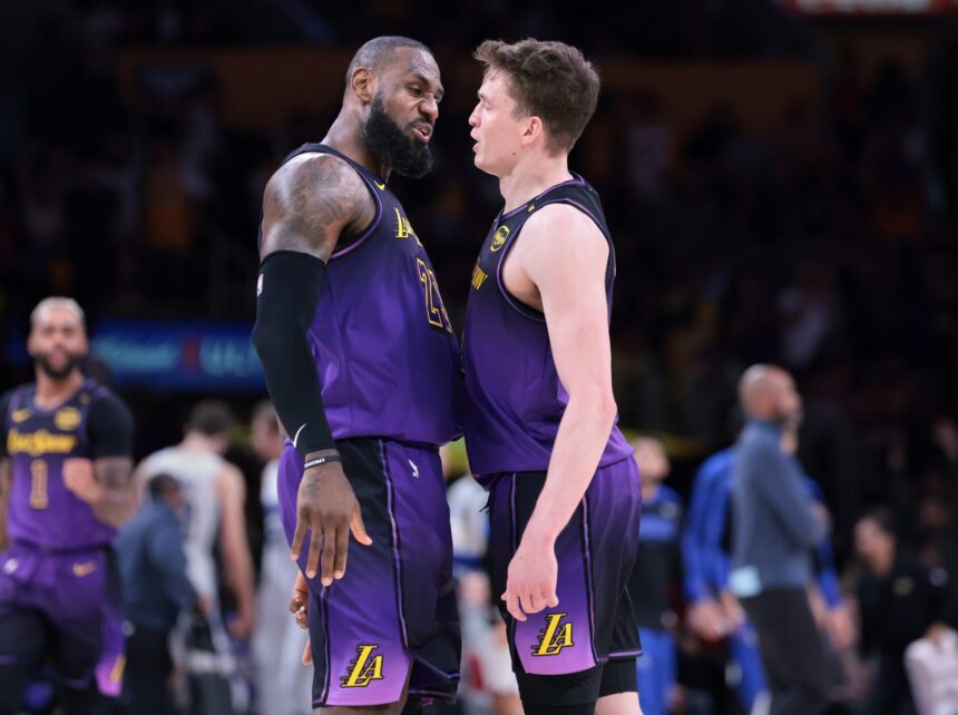 Dalton Knecht looking to 'make a statement' against Lakers teammate LeBron James during All-Star clash