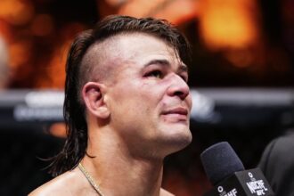 Diego Lopes reacts to Ilia Topuria vacating title, says UFC changed rules on double-champ status