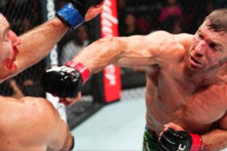 Dricus Du Plessis Bloodies and Batters Sean Strickland En Route to Dominant Win - UFC 312 Highlights