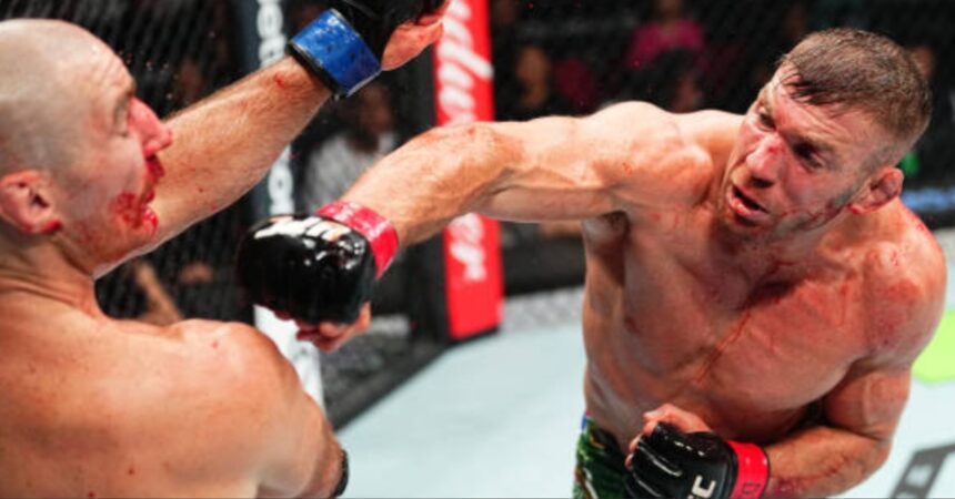 Dricus Du Plessis Bloodies and Batters Sean Strickland En Route to Dominant Win - UFC 312 Highlights