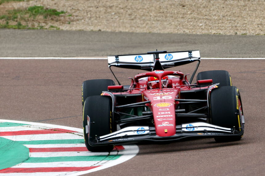 FIRST LOOK: Ferrari SF-25 F1 car on track at Fiorano