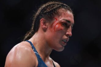 From Fight to Fright: Tatiana Suarez Shows Off Gory Stitch-Job Following Freak Injury at UFC 312