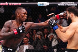 Israel Adesanya reveals key mistake that cost him at UFC Saudi Arabia: ‘I should have taken time’