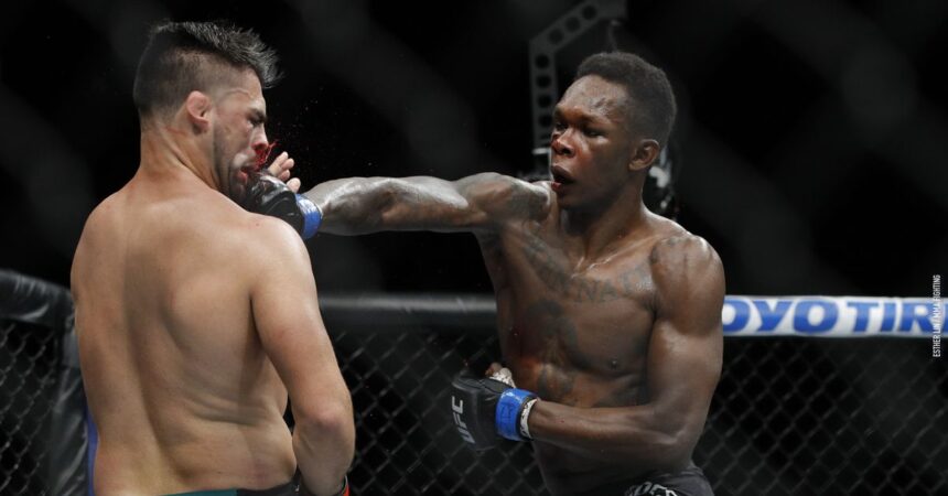 Israel Adesanya vs. Kelvin Gastelum’s classic UFC 236 duel announced for 2025 Hall of Fame