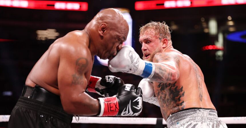 Jake Paul vs. Mike Tyson event produced over 235 million hours of watch time, crushed NFL games on Netflix